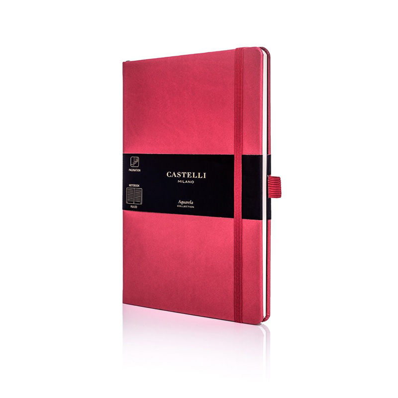 Amaranth Castelli Aquarela Ruled Notebook 1