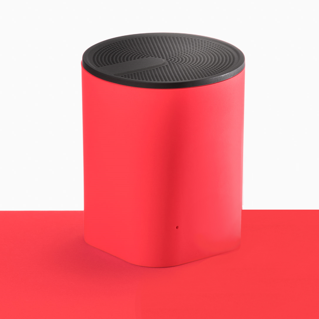 Pink Colour Sound Compact Speaker Thumb 1