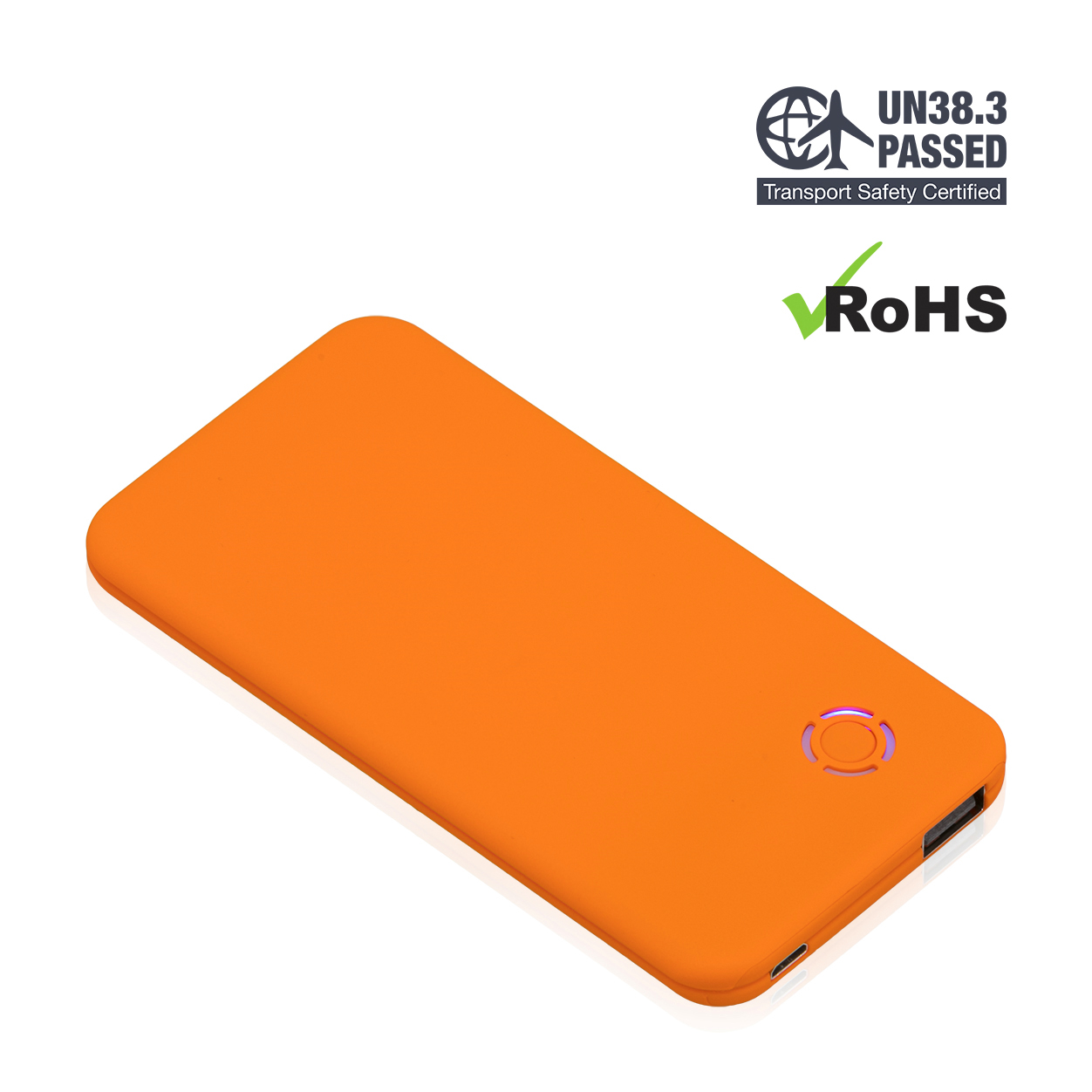 Orange Power Bank 4000mAh