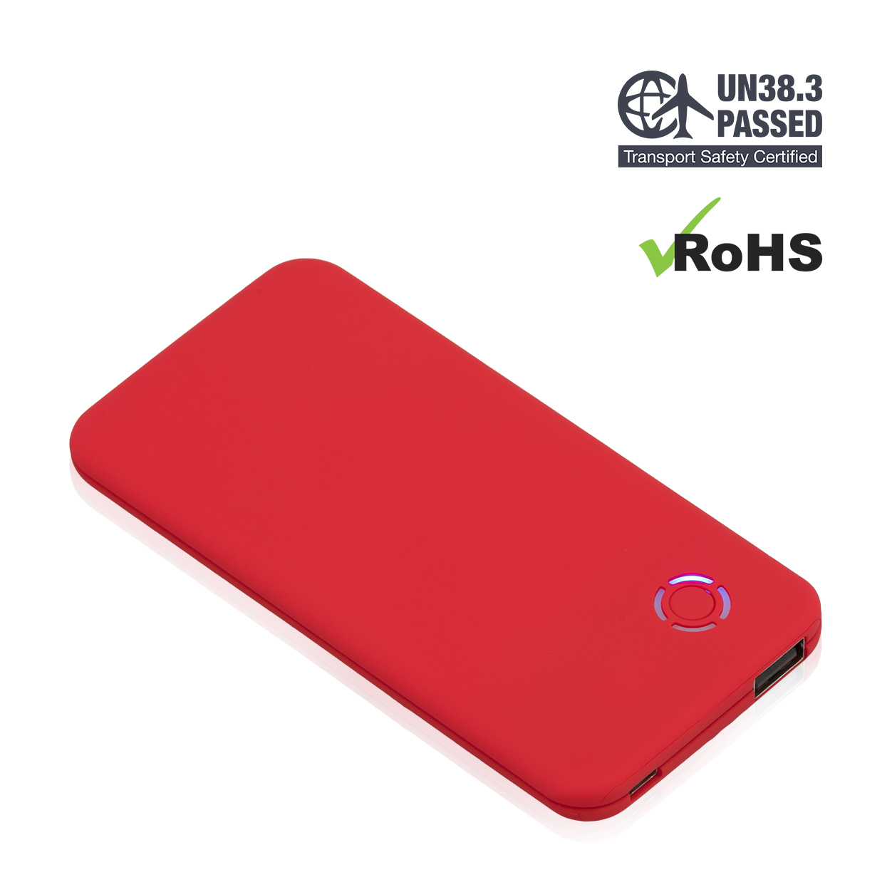 Red Power Bank 4000mAh