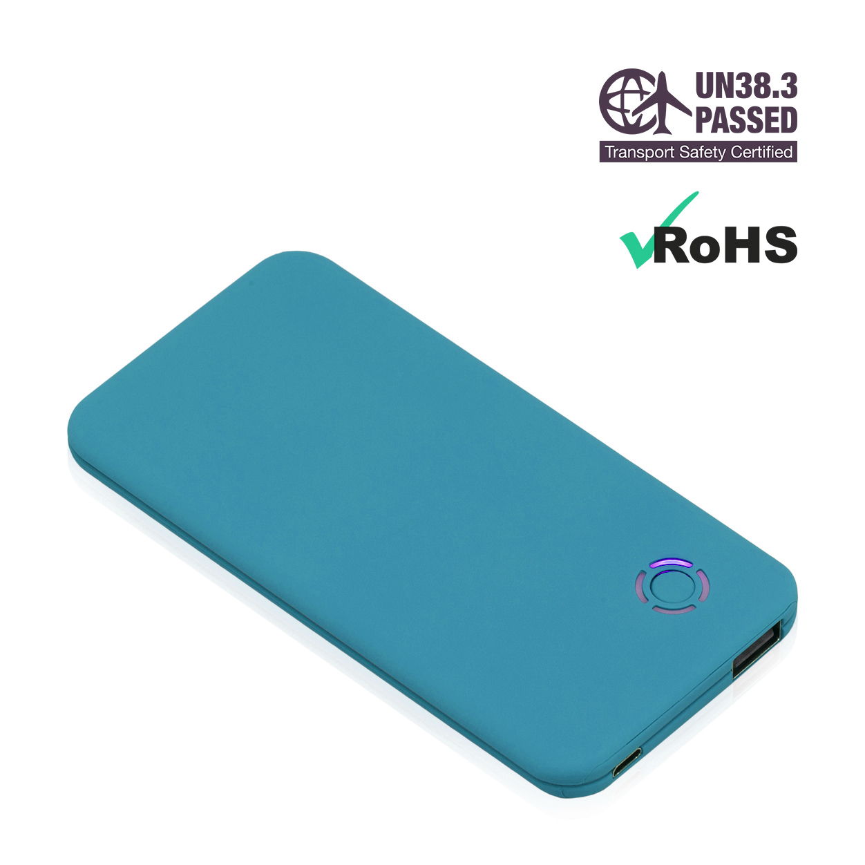 Turquoise Power Bank 4000mAh