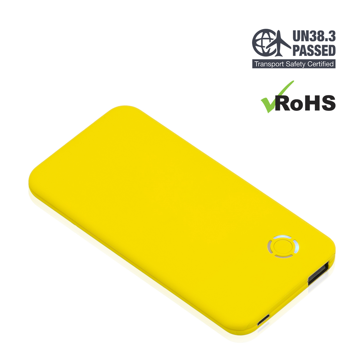 Yellow Power Bank 4000mAh 1