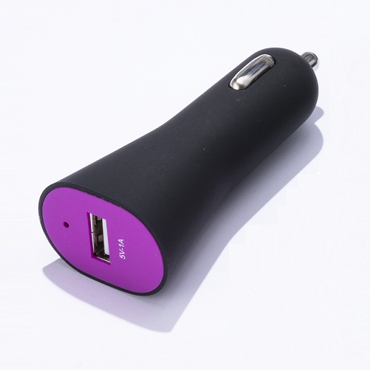Purple USB Car Charger